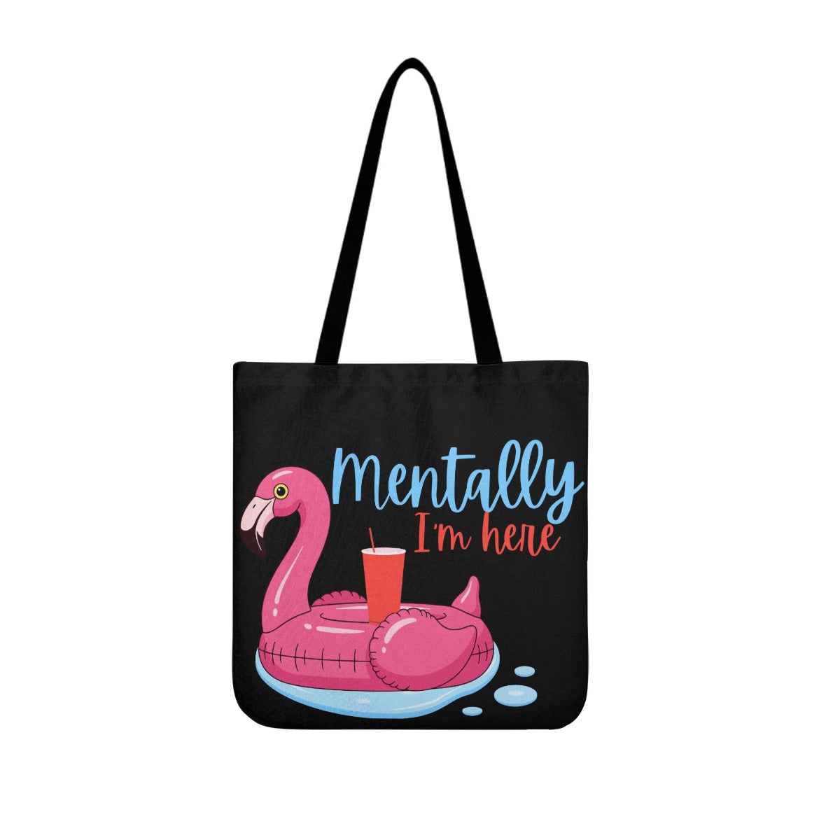 Mentally, I'm Here - Cloth Tote Bags